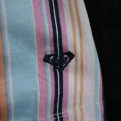 Kids Roxy Girl's Multicolor Striped Sleeveless High Neck Dress (S01)