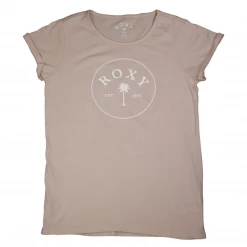 Kids Roxy Girl's Pastel Pink Palm Tree S/S T-Shirt (S03)