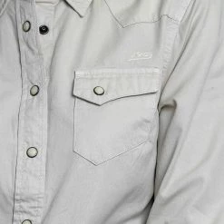 Harley-Davidson Women's Beige 1903 L/S Woven Shirt (S17) 30 Harley-Davidson Women's Beige 1903 L/S Woven Shirt (S17)