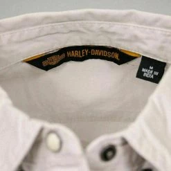 Harley-Davidson Women's Beige 1903 L/S Woven Shirt (S17) 32 Harley-Davidson Women's Beige 1903 L/S Woven Shirt (S17)