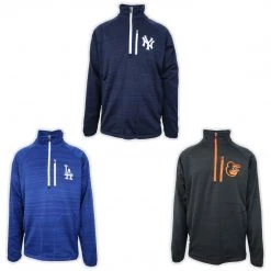 Spotted Clothing G-III Sports By Carl Banks Men's MLB Turtle Neck Zip Sweater