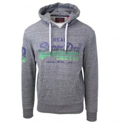 Super Dry SuperDry Men's Vintage Logo Cotton Blend Pull Over Hoodie 25 Super Dry SuperDry Men's Vintage Logo Cotton Blend Pull Over Hoodie