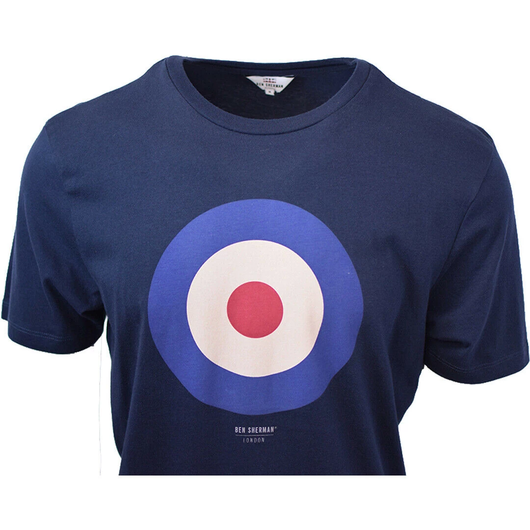 Ben Sherman Men's Target S/S Tee Mens 6 Ben Sherman Men's Target S/S Tee Mens