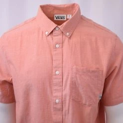 Spotted Clothing Vans Off The Wall Men's Mini-Hex S/S Woven Shirt