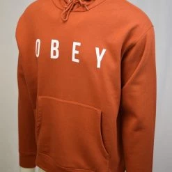 Spotted Clothing Obey Men's Light Coloured Anyway L/S Pull Over Hoodie