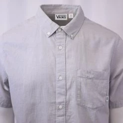 Spotted Clothing Vans Off The Wall Men's Mini-Hex S/S Woven Shirt