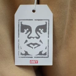 Spotted Clothing Obey Men's Light Coloured Anyway L/S Pull Over Hoodie