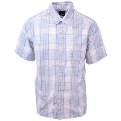 Spotted Clothing Quik Silver Men's Locked Down Plaid S/S Woven Shirt