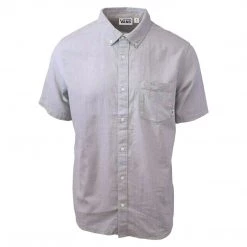 Spotted Clothing Vans Off The Wall Men's Mini-Hex S/S Woven Shirt