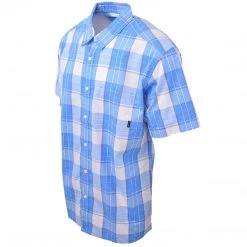 Spotted Clothing Quik Silver Men's Locked Down Plaid S/S Woven Shirt