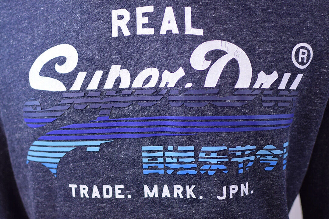 Super Dry SuperDry Men's Vintage Logo Cotton Blend Pull Over Hoodie 18 Super Dry SuperDry Men's Vintage Logo Cotton Blend Pull Over Hoodie