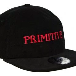 Spotted Clothing Primitive Skateboarding X New Era Magic 950 Black Corduroy Snapback Accessories