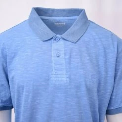 Timberland Men's Sky Blue S/S Polo Shirt S05