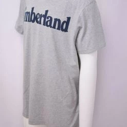 Timberland Men's Grey Classic Logo S/S Tee S15 (Size 2XL)