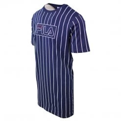 Spotted Clothing FILA Men's Navy White Stripe S/S Tee (S04)