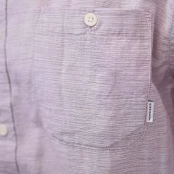Spotted Clothing Quiksilver Men's Purple Waterfall S/S Woven Shirt Quik Silver