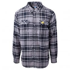Columbia Men's Collegiate Flare Gun L/S Flannel Iowa Hawkeye (Size XL)