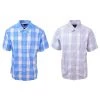 Spotted Clothing Quik Silver Men's Locked Down Plaid S/S Woven Shirt