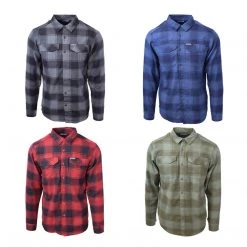 Columbia Men's Omni-Wick Kestrel Trail L/S Flannel Size XS