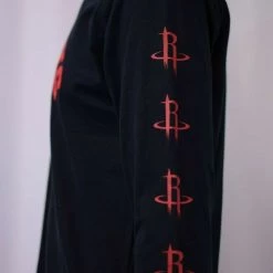 Spotted Clothing New Era Men’s Rockets NBA Embroidered L/S T-Shirt