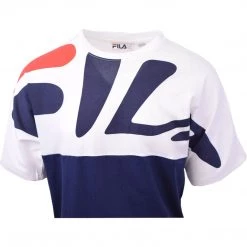 Spotted Clothing FILA Men's Navy White Liquid S/S Tee (S05) (Size S)
