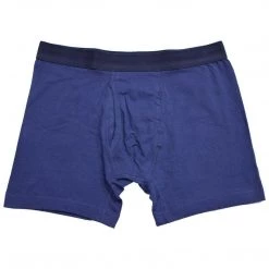 Spotted Clothing Kenneth Cole Men's 3 Pack Solid Navy Purple Navy Boxer Briefs (S02)