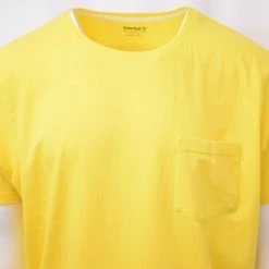Timberland Men's Banana Yellow Navigate Adventure S/S Tee S19 (Size 2XL)