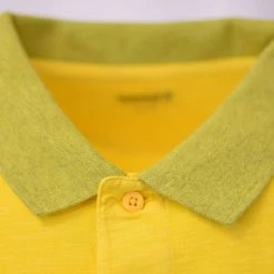 Spotted Clothing Timberland Men's Yellow S/S Polo Shirt S01 (Size 3XL)