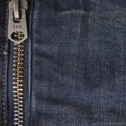 Spotted Clothing G-Star RAW Men's D-Staq Authentic Dark Aged Zip Slim Fit Jeans