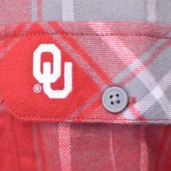 Columbia Men's Collegiate Flare Gun L/S Flannel Oklahoma Sooners