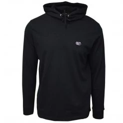 Obey Men's Black Light Weight L/S Pull Over Hoodie