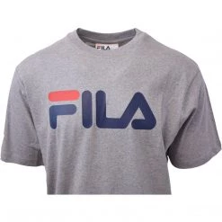 FILA Men's Classic Gray S/S Tee (S01) (Size XS)
