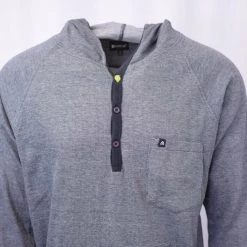 Spotted Clothing Matix Men's Creedence Henley Pull Over Hoodie Mens