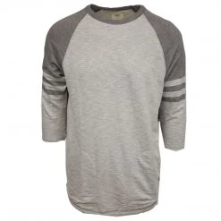 Spotted Clothing Vans Off The Wall Men's Chandler Thermal Raglan 3/4 Sleeve Crewneck
