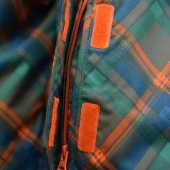 Mens Wed'ze By Decathlon Men's Checkered Evostyle Fleece Lined Ski Jacket