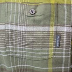 Columbia Men's Green Garden Cornell Woods L/S Flannel (Size XL)