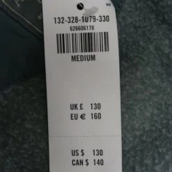 Abercrombie & Fitch Men's Green Fleece Lined Jacket (Retail $130) Mens