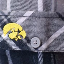 Columbia Men's Collegiate Flare Gun L/S Flannel Iowa Hawkeye (Size XL)
