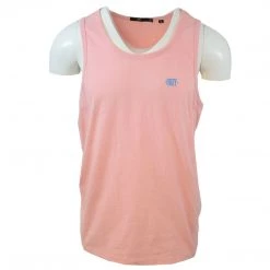 Spotted Clothing Obey Men's New Times Box Pink Tank Top