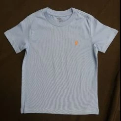 Polo Ralph Lauren Kid's Pastel Blue S/S Tee