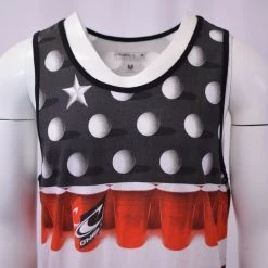 O'Neill Men's U.S.A Blk Beer Pong Sleeveless Tank Top