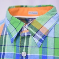 Columbia Men's Tropical Paradise PFG Harborside Linen Camp S/S Woven Shirt (Size L)