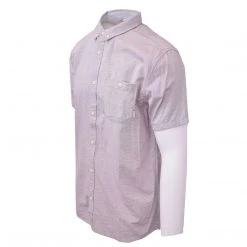 Spotted Clothing Quiksilver Men's Purple Waterfall S/S Woven Shirt Quik Silver