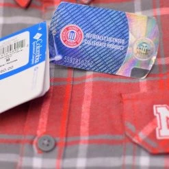 Columbia Men's Collegiate Flare Gun L/S Flannel Nebraska Cornhuskers