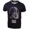 Star Wars Men's Darth Vader Sketch Black S/S T-Shirt Mens