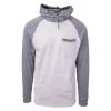 Spotted Clothing Rip Curl Men's Two-Tone Dark Grey Oatmeal Light Weight L/S Pullover Hoodie