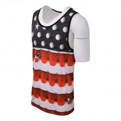O'Neill Men's U.S.A Blk Beer Pong Sleeveless Tank Top
