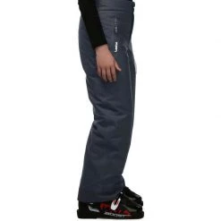 Wed'ze By Decathlon Boys Grey First Heat Waterproof Ski/Snow Pants