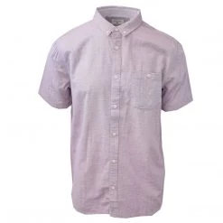 Spotted Clothing Quiksilver Men's Purple Waterfall S/S Woven Shirt Quik Silver