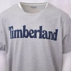 Timberland Men's Grey Classic Logo S/S Tee S15 (Size 2XL)